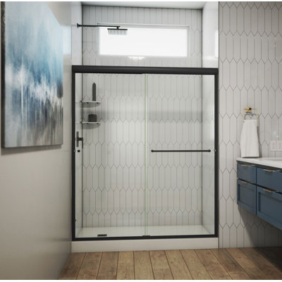 Porte de douche sans cadre ES1 l 60 po x H 70,38 po