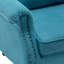 Fauteuil à oreilles touffeté-655096858
