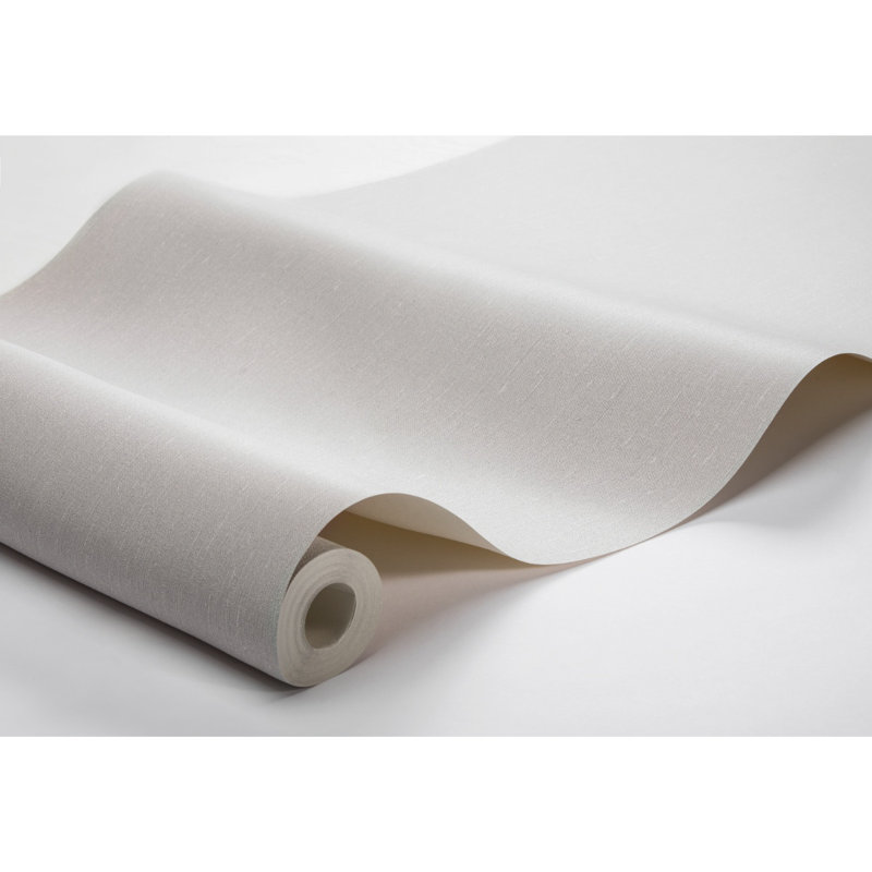 Boråstapeter Linen Wallpaper, Swedish Gray