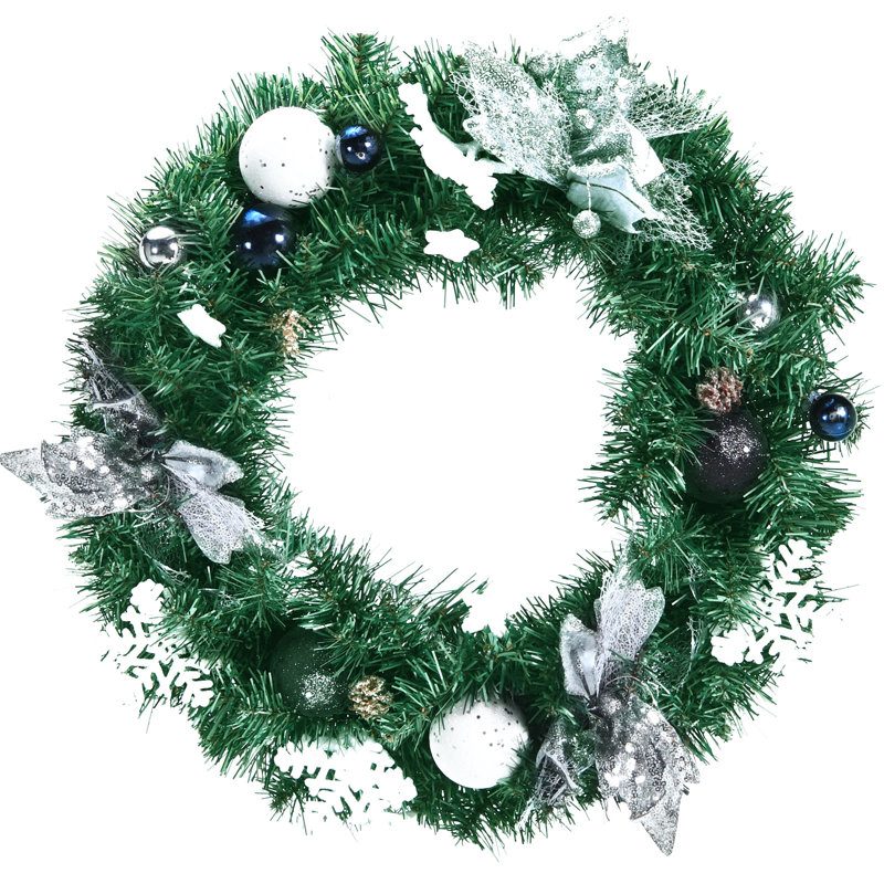 Faux Pine 50cm Wreath