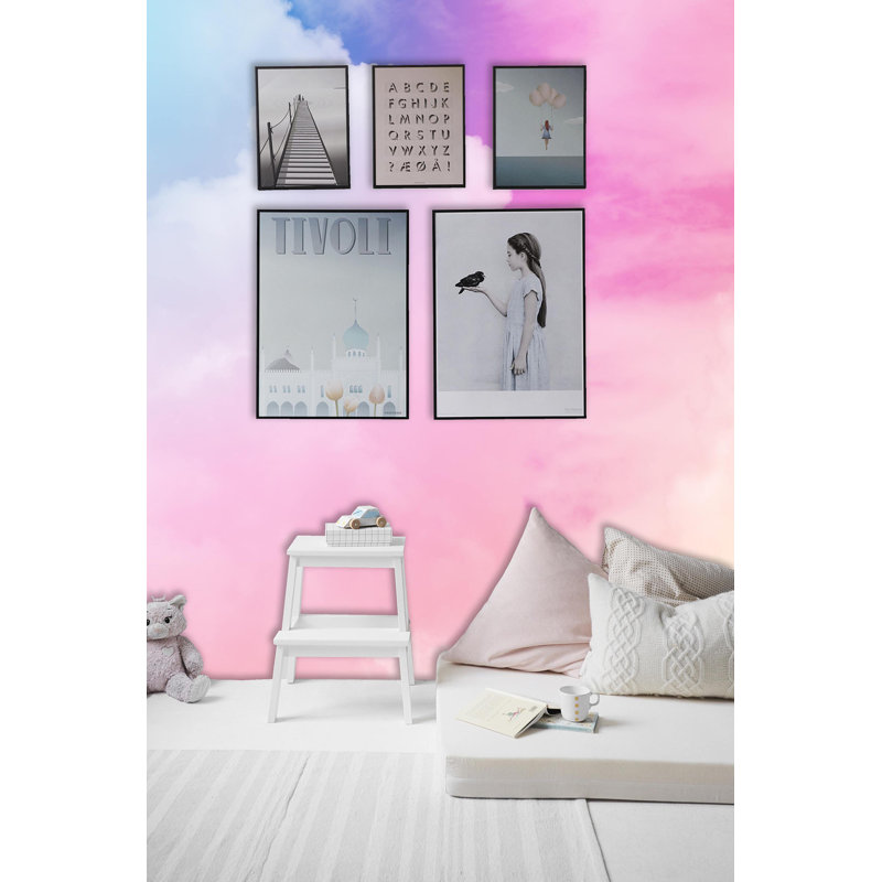 Rouleau de papier peint adhésif pour chambre de bébé Romulus L 9,17 pi x l 175 po