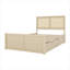 Lit plateforme avec rangement en bois 4 tiroirs-620759082-620759083