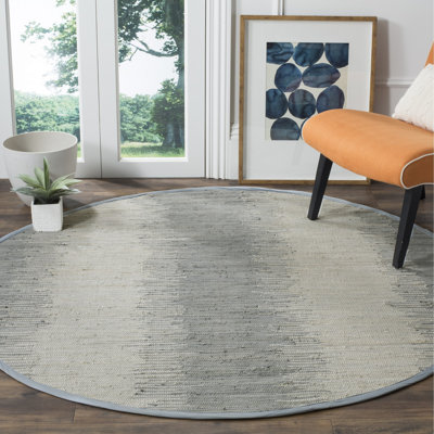 Cayman Hand Woven Cotton Abstract Rug
