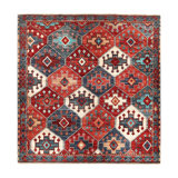 One-of-a-Kind 4'11" X 5'2" Area Rug