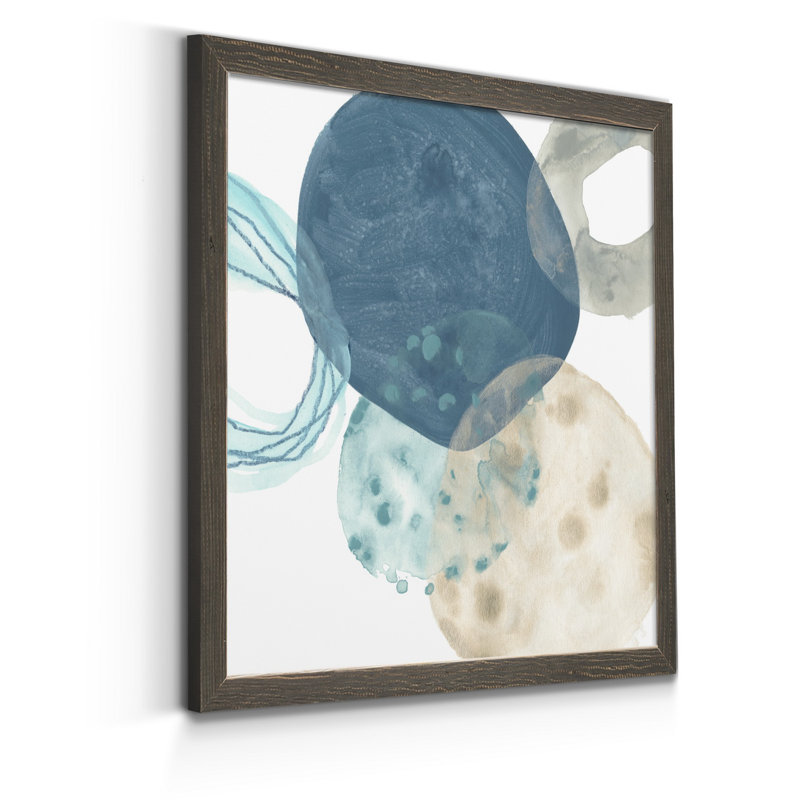 "Enceret IV", reproduction d’art sur toile encadrée, H 35,5 po x l 35,5 po x P 1,5 po, Encadré gris