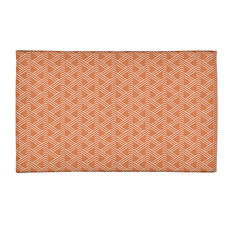Chenille Geometric Indoor Rug, Rectangle 3' x 5'