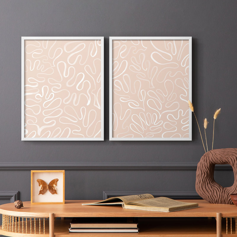 Matisse pièces III - reproduction encadrée de qualité supérieure - prête à être accrochée - aucun clou requis - aucun clou requis