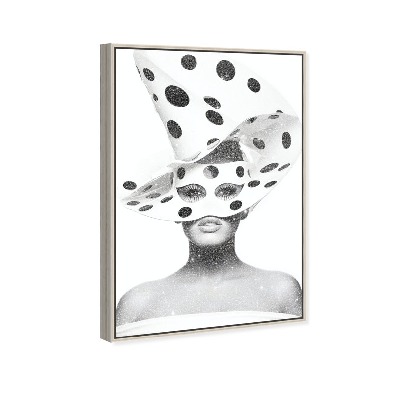 Spotted Sovereign Print by Oliver Gal, 25"H x 17"W, Silver Floater Frame