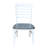 Sardinia Solid Wood Ladder Back Side Chair-29984968