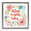 Cadre flottant Shine Brightly Today, design par lettré et doublé-1695640001-1695640006