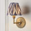 Hoskin Steel Armed Sconce-1396843093