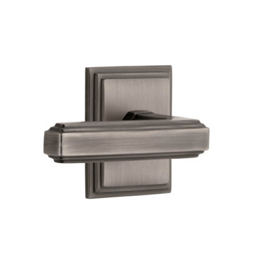 Carré Privacy Door Lever with Square Rosette