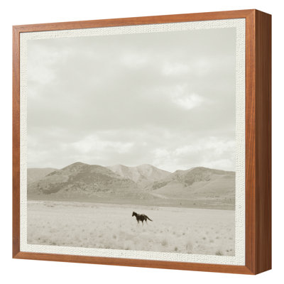 Landscape With Horse Print by Dunker, Chris