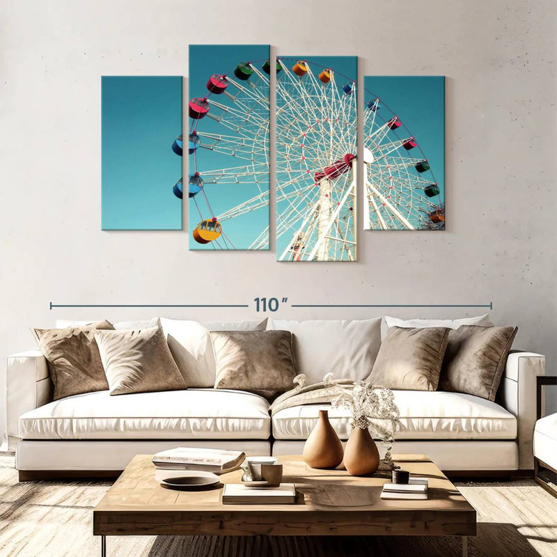 Grande roue Kerner, H 54 po x l 84 po