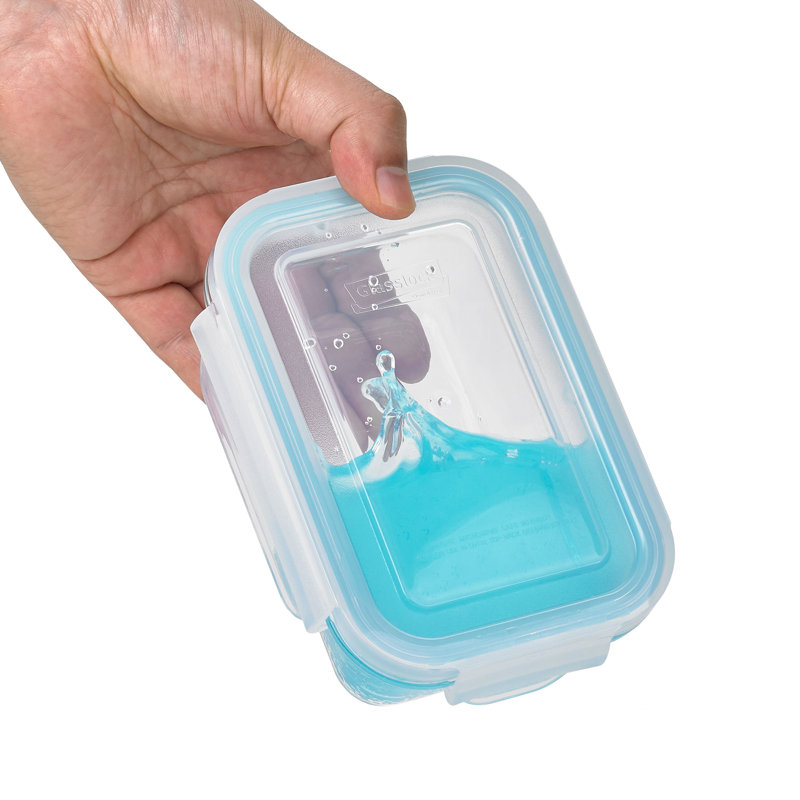 Glass Food Storage - Set of 8 Containers and 8 Lids