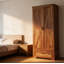 Armoire de cuisine, armoire avec tablettes réglables