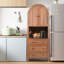 Armoire de rangement arquée Evana-105856646-105856649