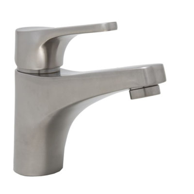 Single-Hole Single-handle Bathroom Faucet with Drain Assembly