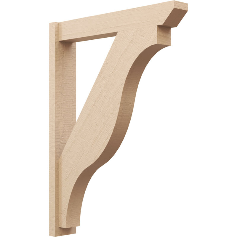 Bois de cèdre brut Funston Slat, H 46 po x l 6 po x P 34 po