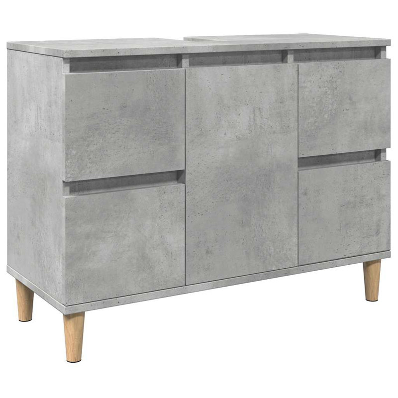 80mm Single Bathroom Vanity with Basin