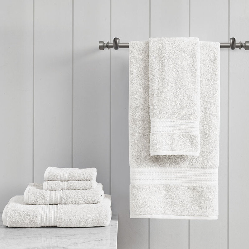 Serviette de bain, Blanc