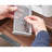 iDesign Plastic Adjustable Deep Drawer Dividers - Set of 8 - Clear