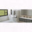 Tall Storage Cabinet with Two Laundry Baskets and Drawer - White-1333248166