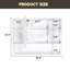Miroir en aluminium