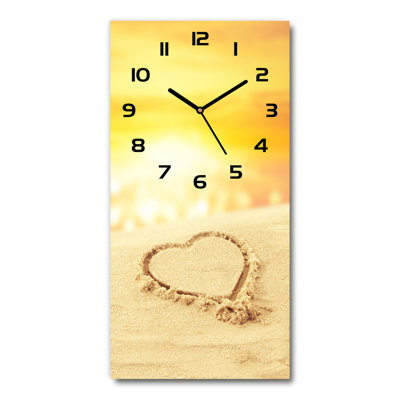 Jaszmine Glass Wall Clock