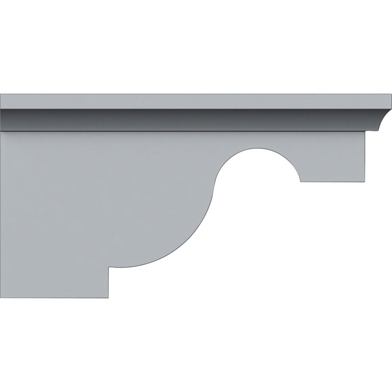 Support Dublin, H 3,5 po x l 7,75 po x P 5,125 po