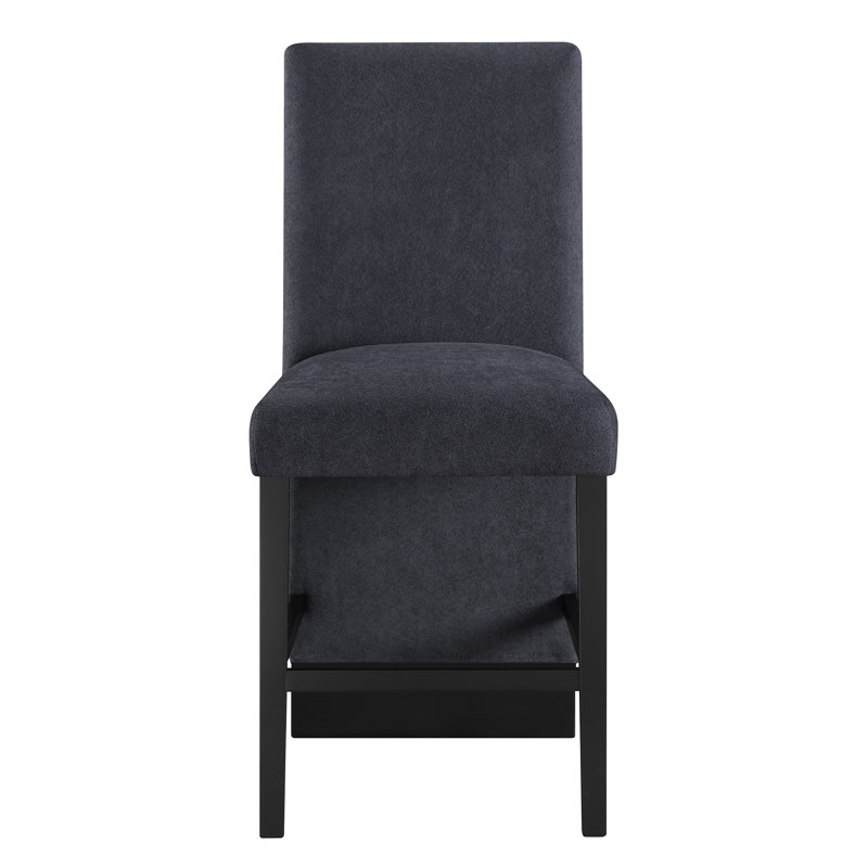 Chaise 2 pièces MIRIAM NOIR, 2 pièces