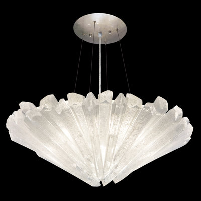 Diamantina 3 - Light Silver Unique/Statement Pendant