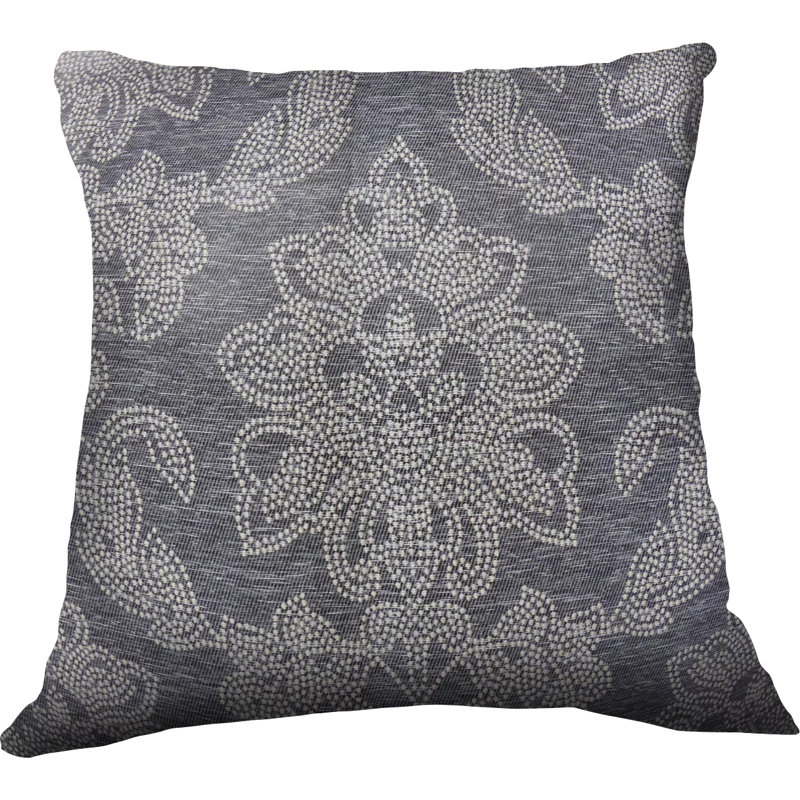 Housse de coussin carré et insert, Anthracite