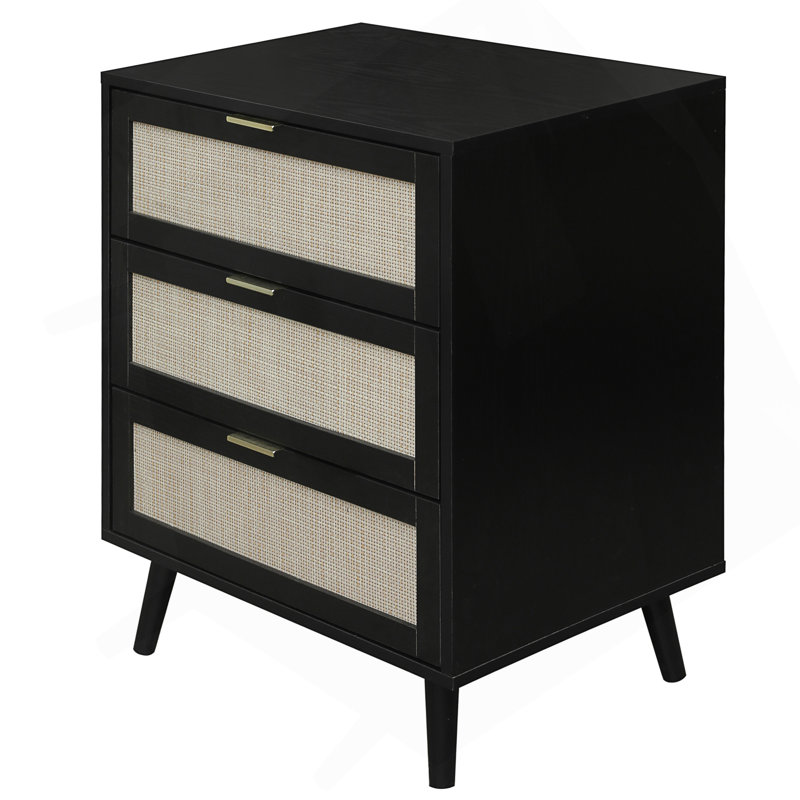 Alexanna Accent Chest, Black