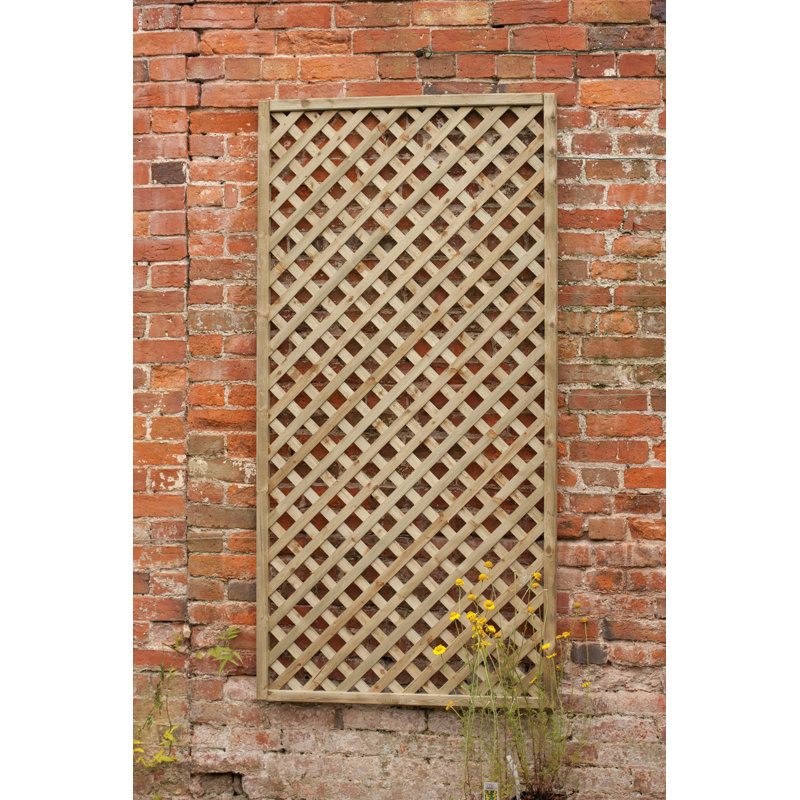180cm H Wood Lattice Panel Trellis, 180cm H x 90cm W
