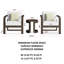 Devin 2 Person Seating Group with Sunbrella Cushions-91925046