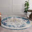 Tapis bleu Crystallee-74123208