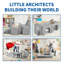 Canapé Chesterle Kids Play, canapé modulaire multifonctionnel 12 en 1 pour jouer, créer et dormir-415954867-459739331