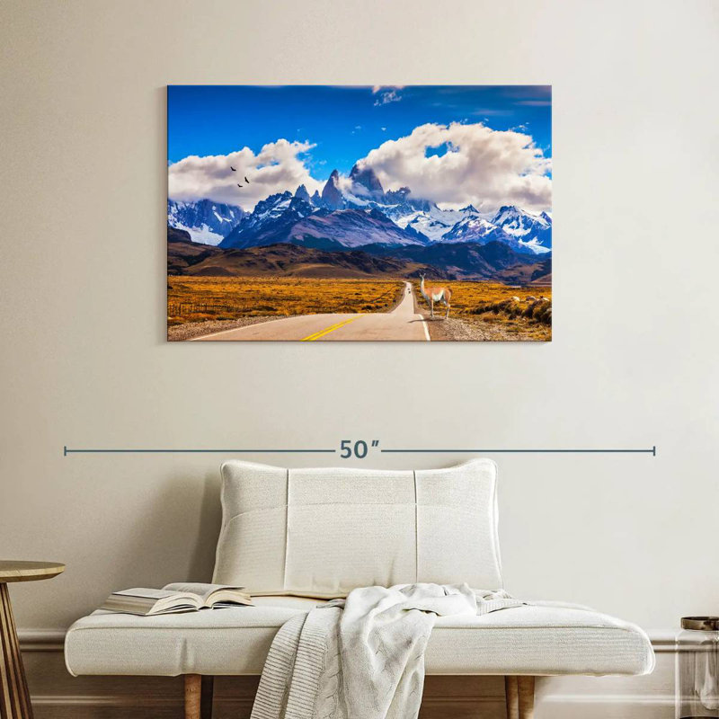 Alvord Highway to Mount Fitz Roy, H 26 po x l 39 po