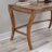Wood One Drawer Curved Desk