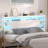 Storage Headboard with LED Lights and Charging Station-461723924-461723926