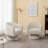 Murrow Velvet Swivel Barrel Chair-409425027