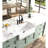 Deep Undermount Apron Kitchen Sink White: 36"X18"X10", & Dependable Ceramic: White Undermount, 35.59In X 18.25In 10.19In, Stain- Surface