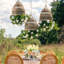 Meliora Rattan Garden Chandelier-1993791776