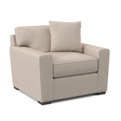 Fauteuil en polyester l 42 po Zinah