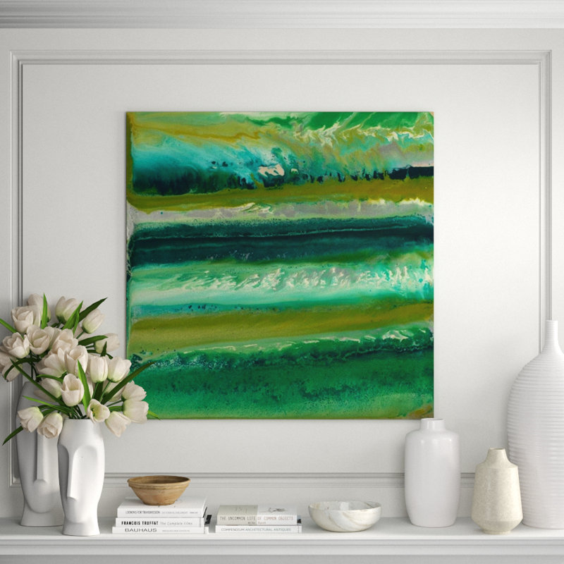 Trifle I Painting by Danielle Davis, Outdoor, 30" H x 30" Wx 1.5" D