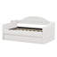 Lit de jour rembourré en velours capitonné avec couchette, port USB et port Type-C Martisa-220798677