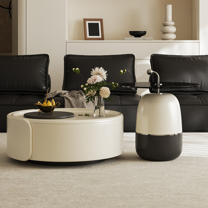 Ensemble de tables basses Modern, H 13,38 po x L 27,56 po x P 27,56 po