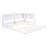 Wood Daybed With Trundle, Storage Cabinets And USB Ports-2091443696