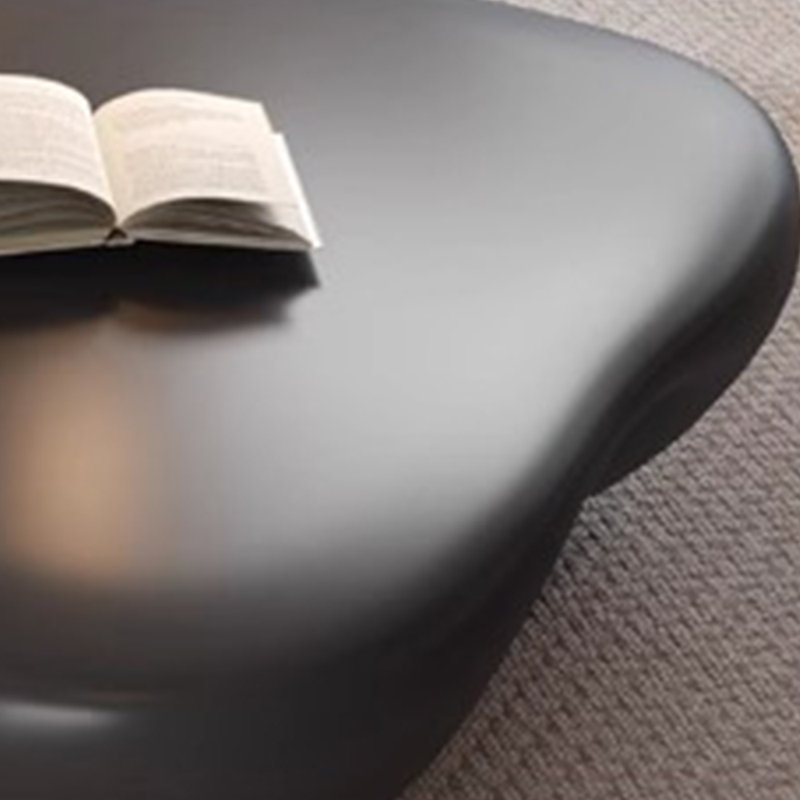 Modern simple cream style coffee table, Black